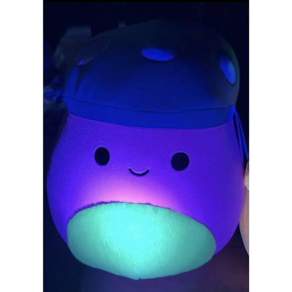 2023 SDCC Squishmallow Randall Blacklight Mushroom 12" EXCLUSIVE COMIC CON New - Picture 2 of 4